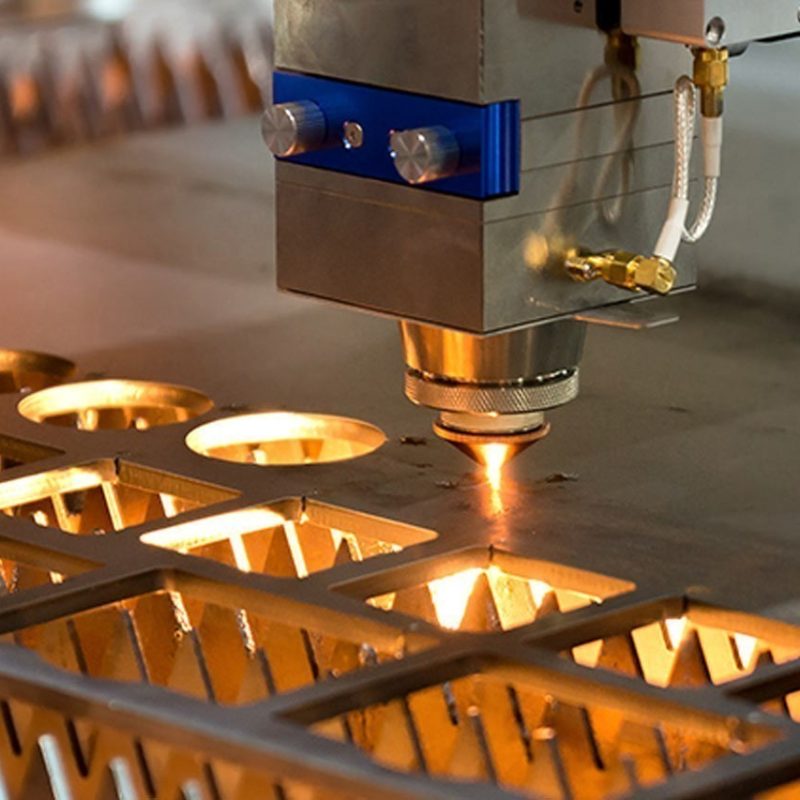 CUTTING STEEL SHEETS